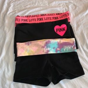 Pink Yoga Shorts BUNDLE
